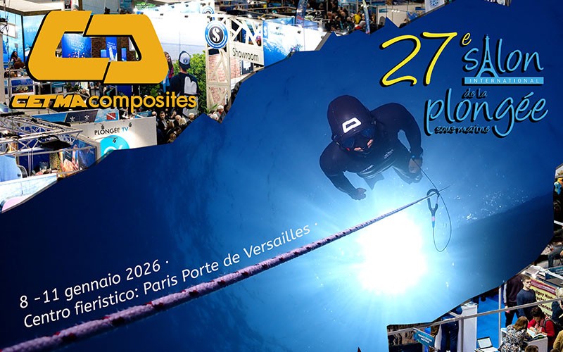 CETMA Composites al Salon International de la Plongée Sous-Marine 2026